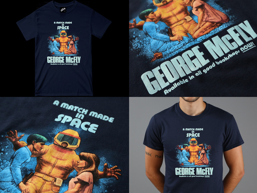 A MATCH MADE IN SPACE T-SHIRT INSPIRED BY BACK TO THE FUTURE