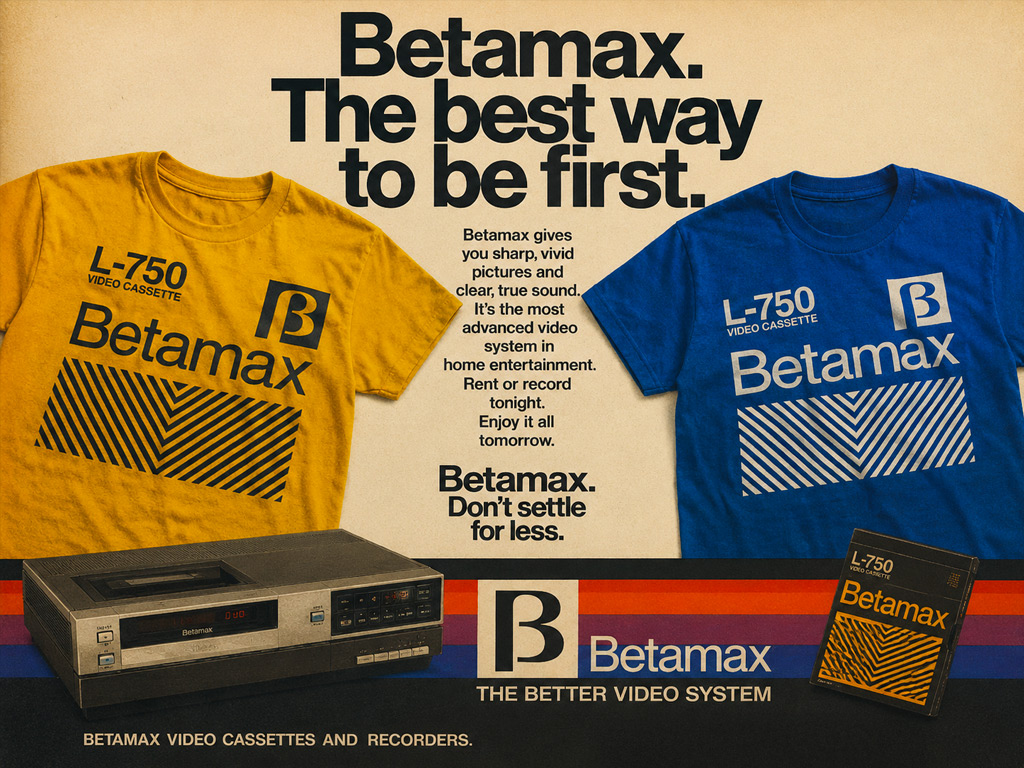 BETAMAX T-SHIRTS