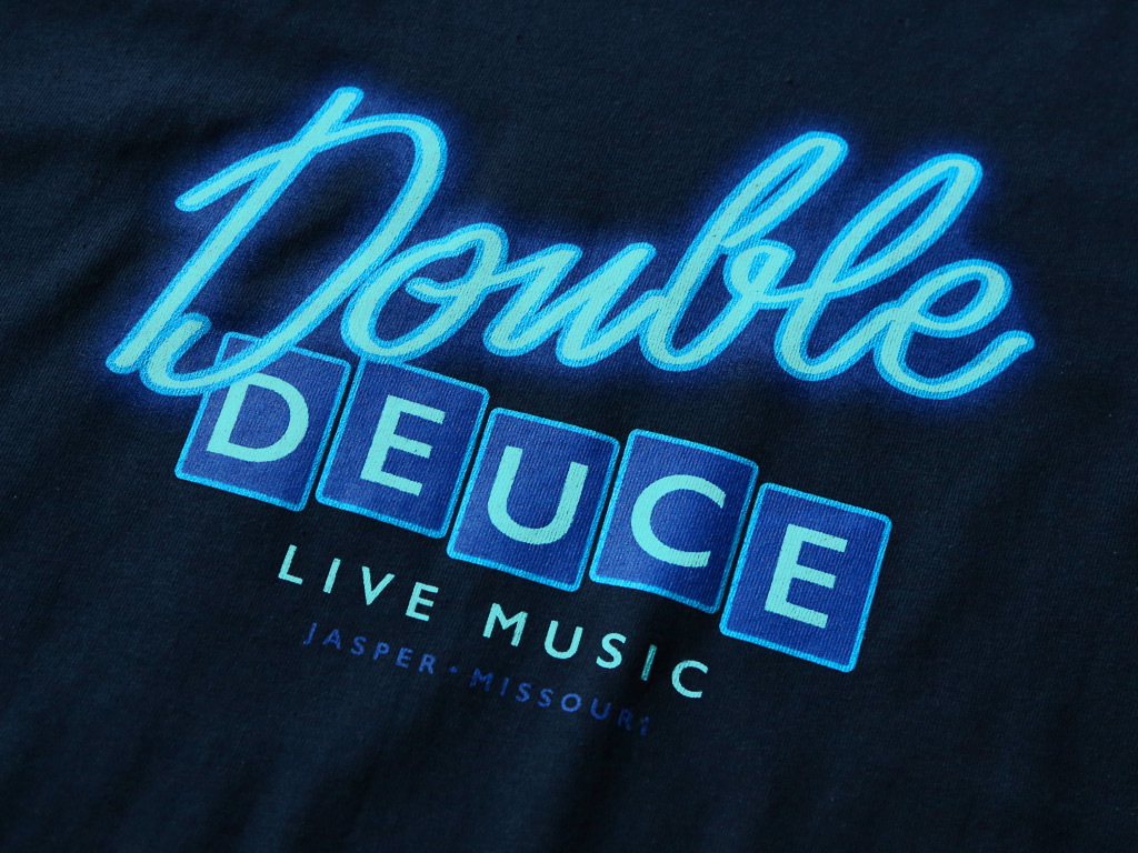 Double Deuce T-shirt inspired by the 1989 film, Road House
