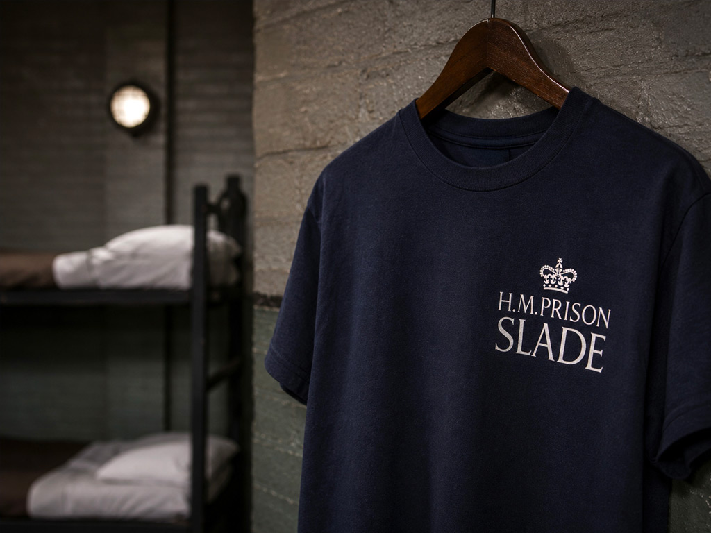 H.M. Prison Slade T-shirt