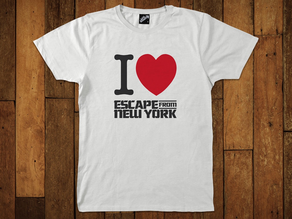 I LOVE ESCAPE FROM NEW YORK T-SHIRT