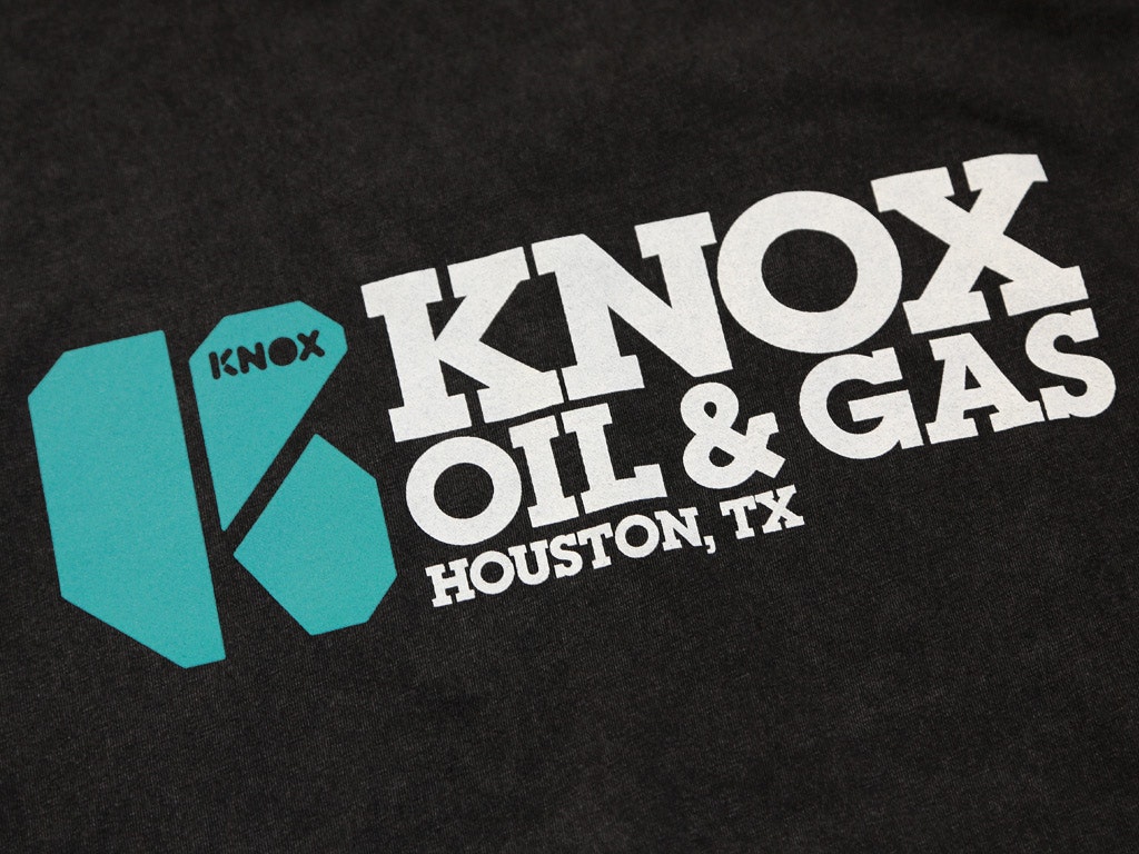 KNOX OIL & GAS T-SHIRT INSPIRED BY LOCAL HERO