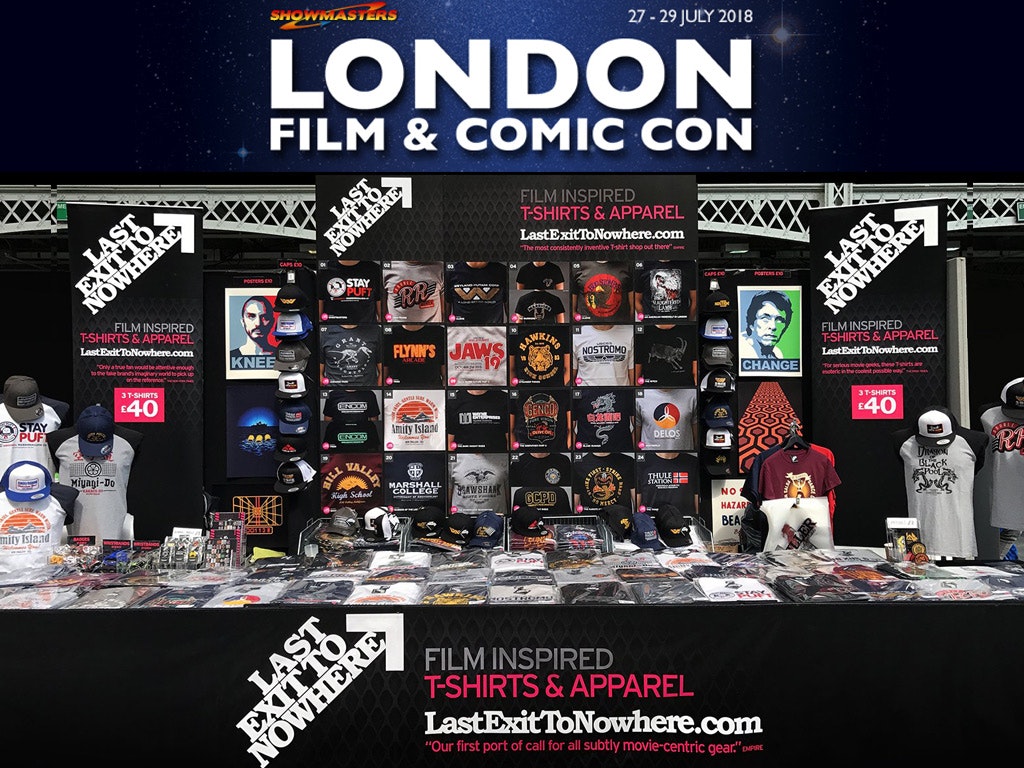 LONDON FILM AND COMIC CON 2018 News Last Exit to Nowhere