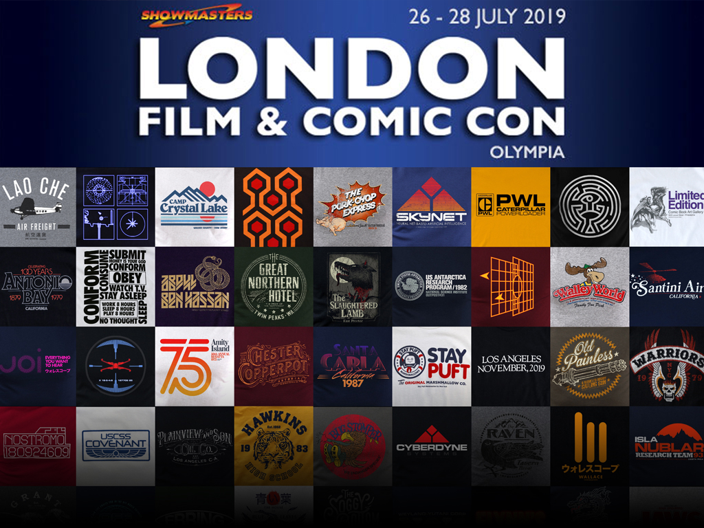 MEET US AT LONDON FILM AND COMIC CON 2019
