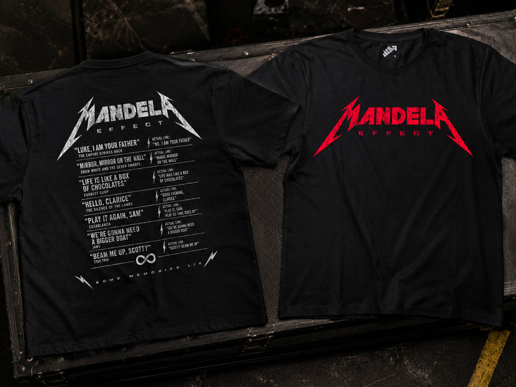 Mandela Effect T-shirt Mandela Effect T-shirt