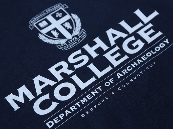 MARSHALL COLLEGE T-SHIRT INSPIRED BY RAIDERS OF THE LOST ARK