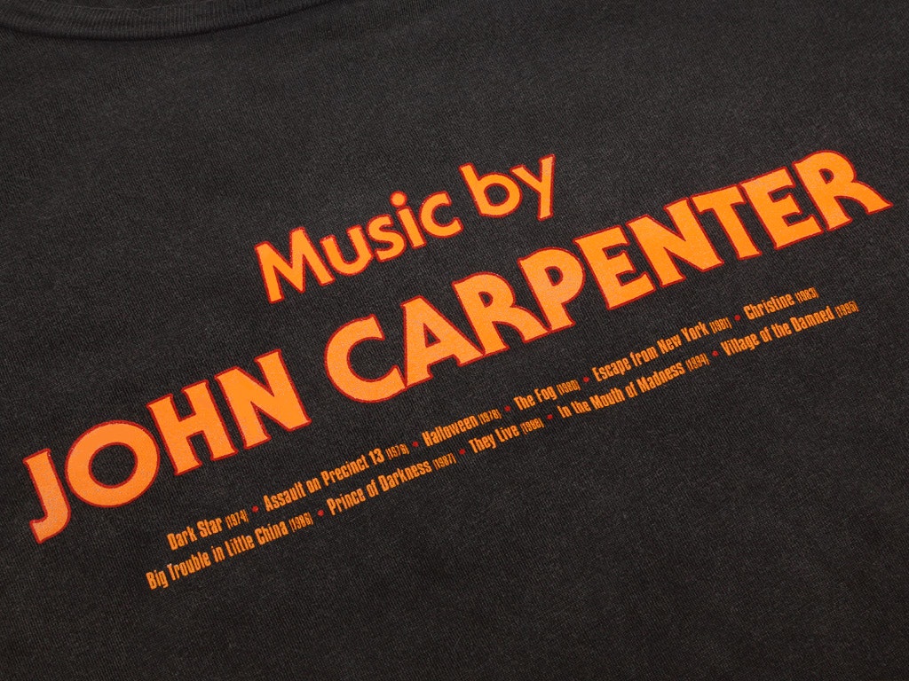Music by John Carpenter
