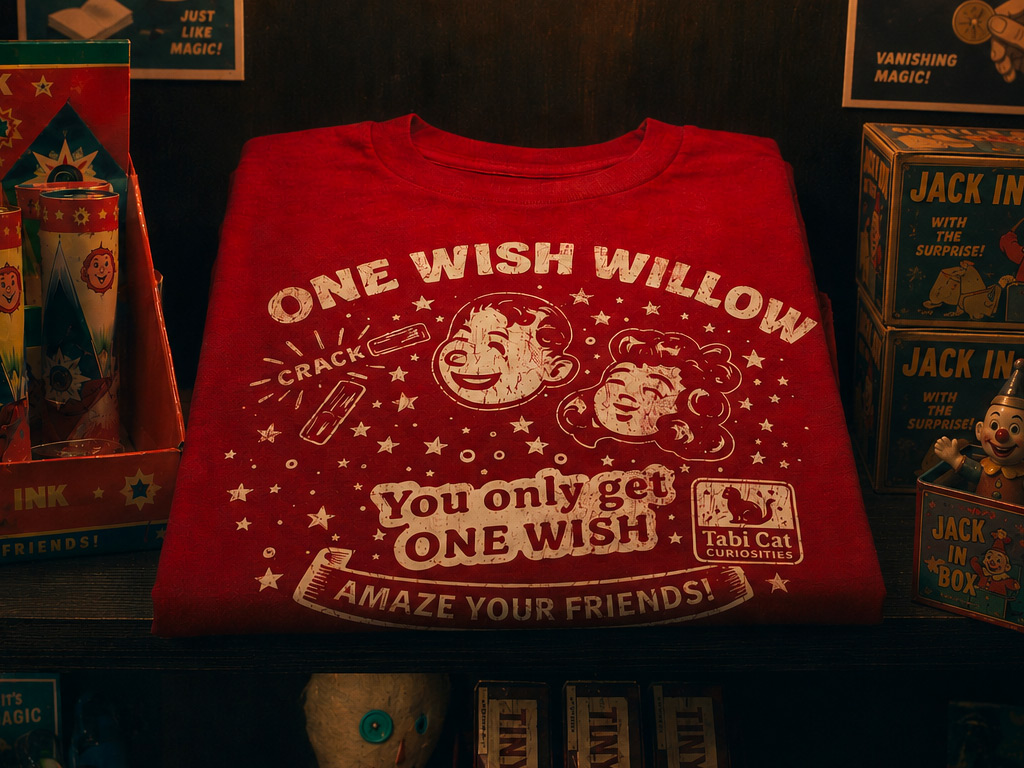 One Wish Willow T-shirt inspired by the 2025 horror film, Obsession One Wish Willow T-shirt inspired by the 2025 horror film, Obsession