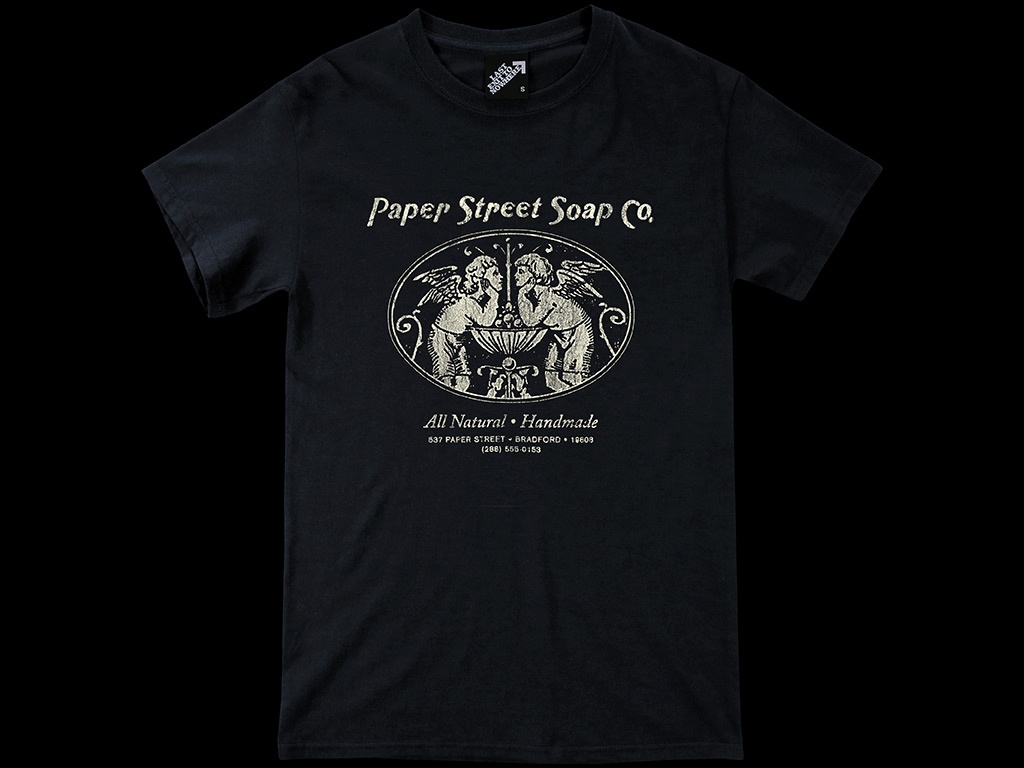 PAPER STREET SOAP COMPANY T-SHIRT INSPIRED BY FIGHT CLUB