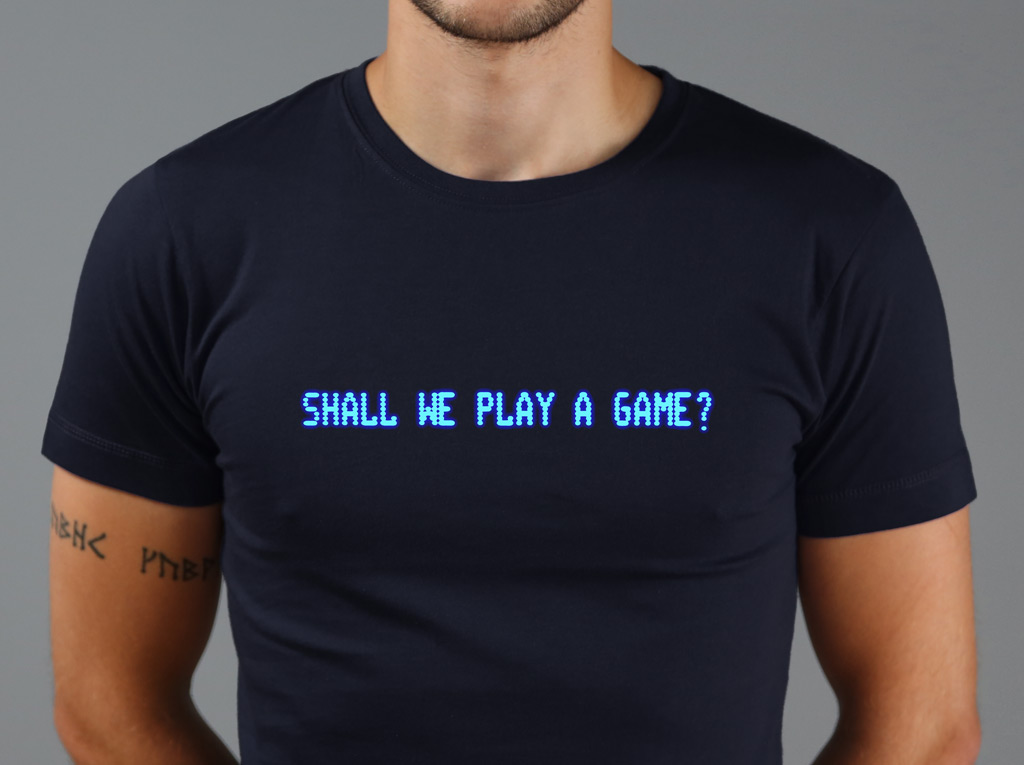 SHALL WE PLAY A GAME? - WARGAMES INSPIRED T-SHIRT