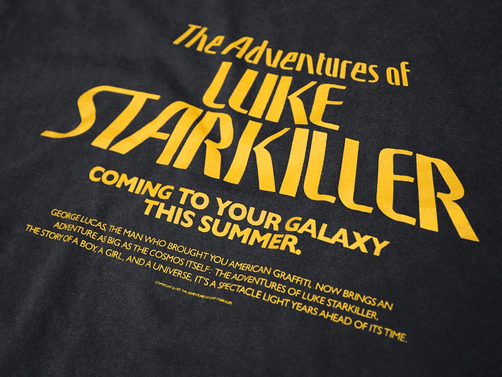 The Adventures of Luke Starkiller T-shirt