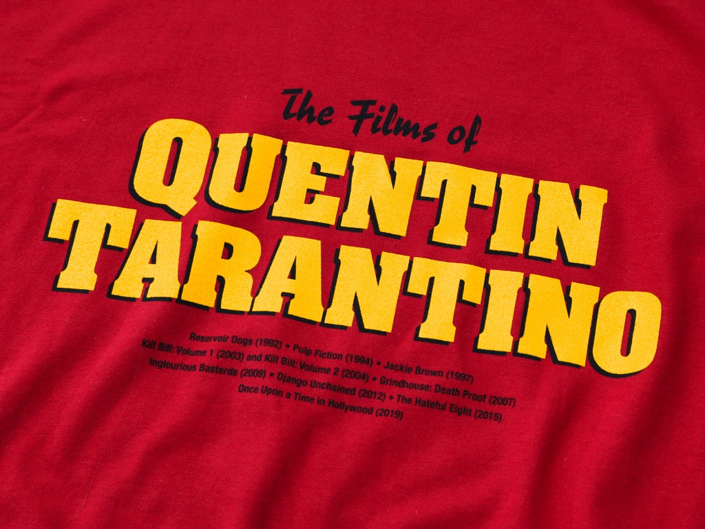 The Films of Quentin Tarantino T-shirt