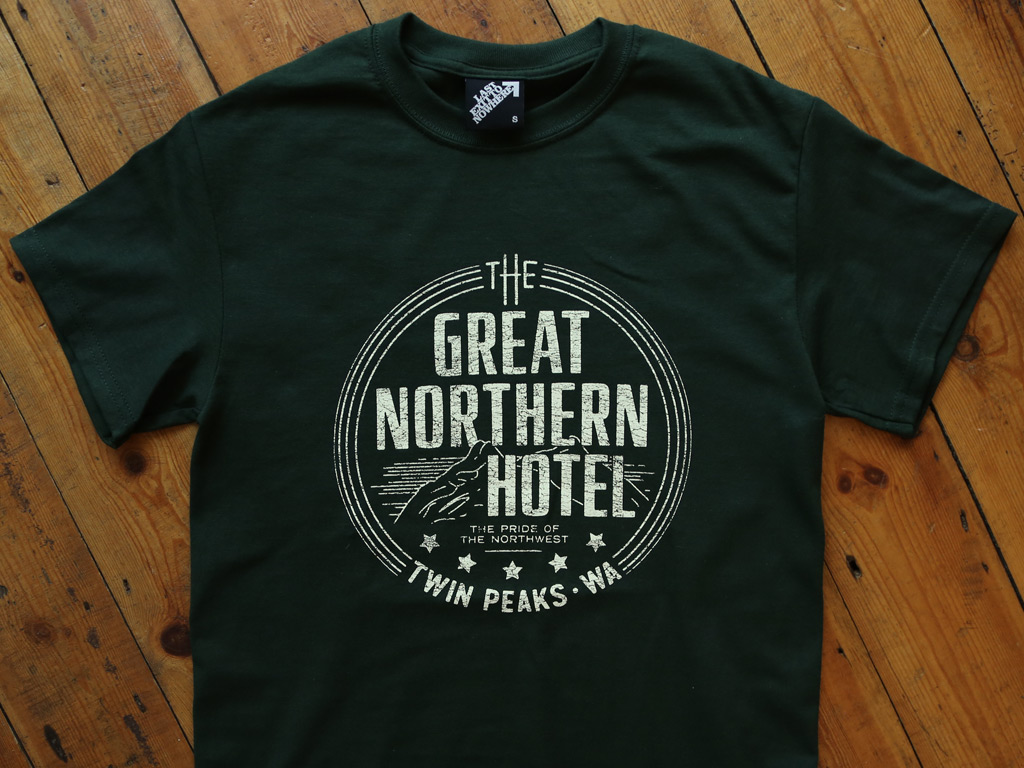 THE GREAT NORTHERN HOTEL TSHIRT INSPIRED BY TWIN PEAKS
