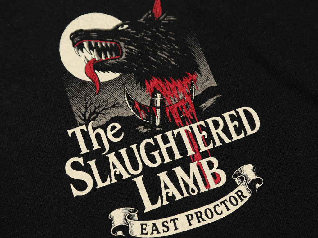 AN AMERICAN WEREWOLF IN LONDON INSPIRED T-SHIRT AN AMERICAN WEREWOLF IN LONDON INSPIRED T-SHIRT
