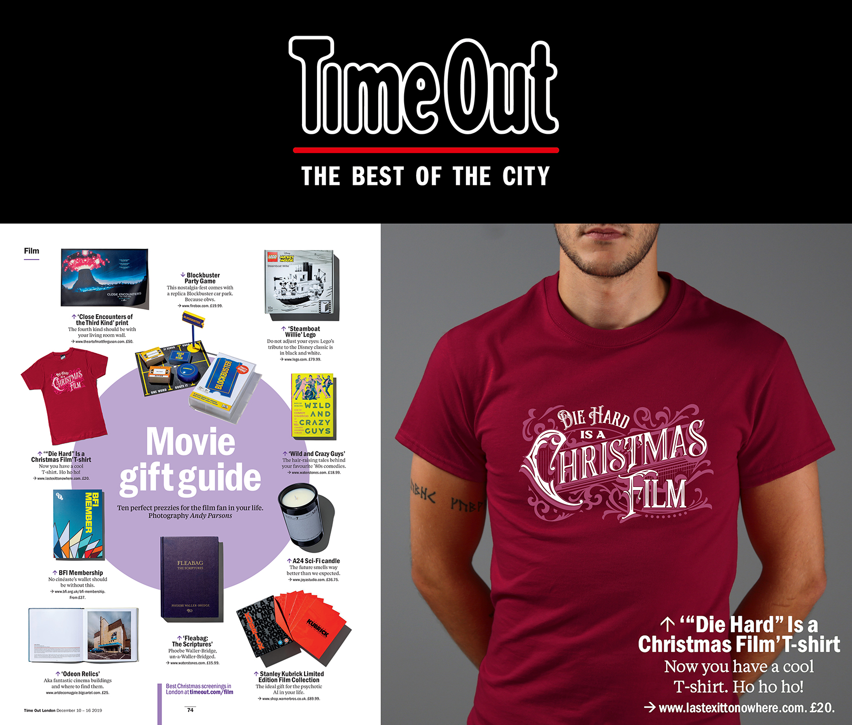 LAST EXIT TO NOWHERE IN TIME OUT LONDON'S GIFT GUIDE