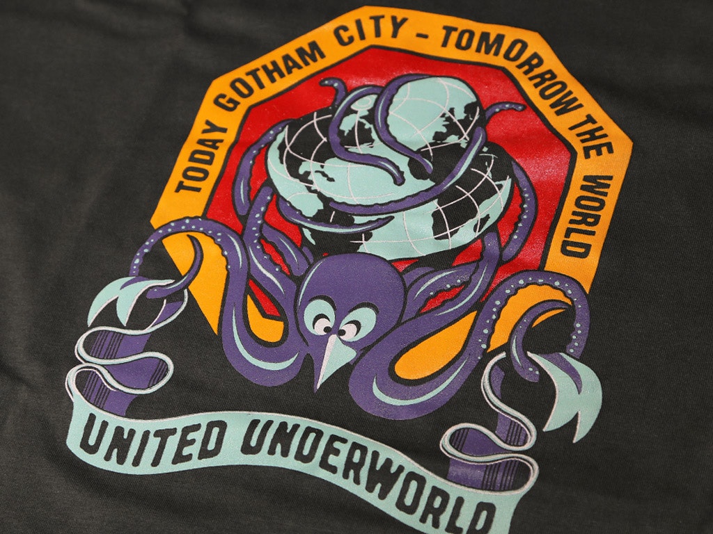 United Underworld T-shirt inspired by the 1966 film, Batman.