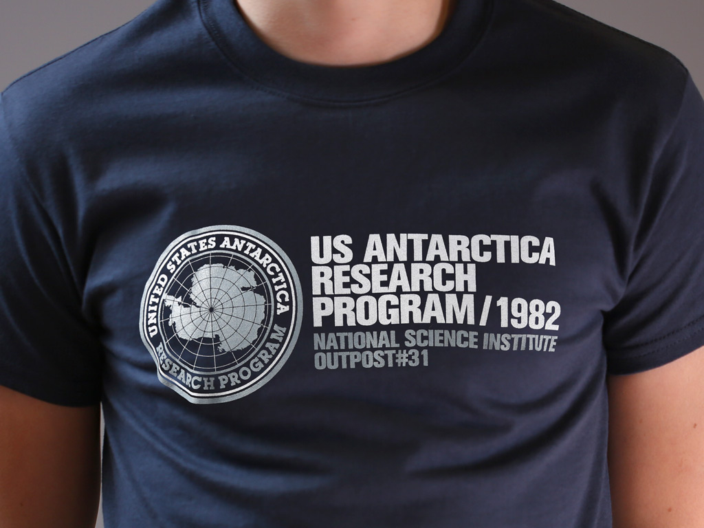 US ANTARCTICA RESEARCH PROGRAM 1982 - THE THING INSPIRED T-SHIRT