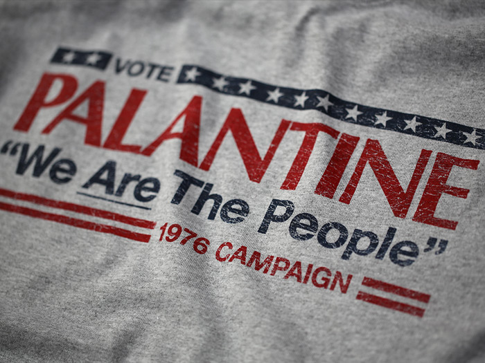 VOTE PALANTINE - TAXI DRIVER INSPIRED T-SHIRT