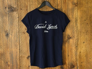 A DAVID LYNCH FILM - LADIES ROLLED SLEEVE T-SHIRT-2