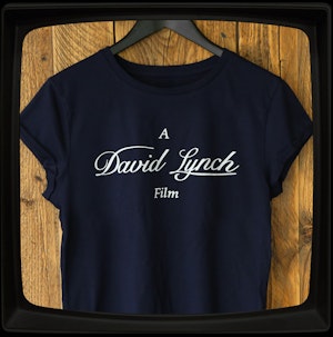 A DAVID LYNCH FILM - LADIES ROLLED SLEEVE T-SHIRT