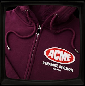 ACME DYNAMITE DIVISION - ZIP-UP HOODED TOP