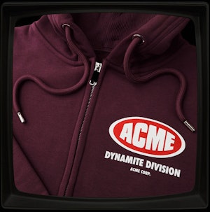 ACME DYNAMITE DIVISION - ZIP-UP HOODED TOP