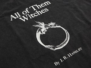 ALL OF THEM WITCHES - LADIES ROLLED SLEEVE T-SHIRT-3