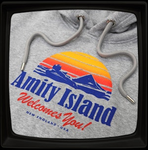 AMITY ISLAND - ORGANIC HOODED TOP