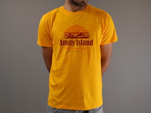 AMITY ISLAND (NEW) - SOFT JERSEY T-SHIRT-4