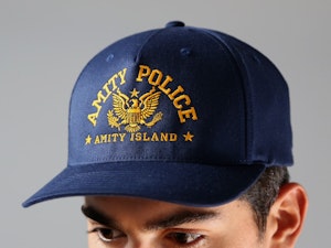 AMITY POLICE (EMBROIDERED) - FLEXIFIT CAP-2