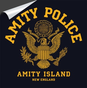 AMITY POLICE - STICKER