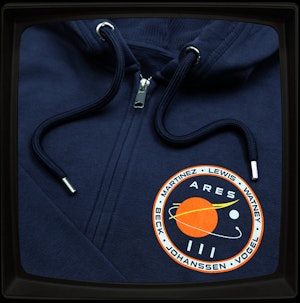 ARES III - ZIP-UP HOODED TOP