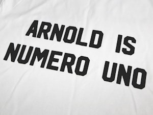 ARNOLD IS NUMERO UNO - SOFT JERSEY T-SHIRT-3