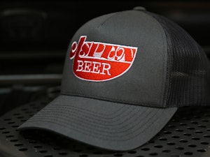 ASPEN BEER (EMBROIDERED) - SNAPBACK TRUCKER CAP-2