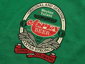 ASPEN BEER (GREEN) - SOFT JERSEY T-SHIRT-3