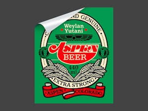 ASPEN BEER - STICKER-2