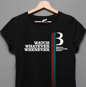 WATCH WHATEVER WHENEVER - LADIES ROLLED SLEEVE T-SHIRT