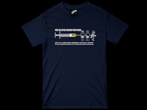 FREE THE UNITED KINGDOM FROM DRUGS - REGULAR T-SHIRT-2