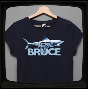 BRUCE - LADIES ROLLED SLEEVE T-SHIRT