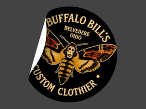 BUFFALO BILL'S CUSTOM CLOTHIER - STICKER-2