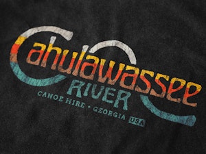 CAHULAWASSEE - LADIES ROLLED SLEEVE T-SHIRT-3
