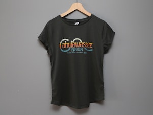 CAHULAWASSEE - LADIES ROLLED SLEEVE T-SHIRT-2