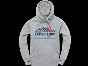 CAMP CRYSTAL LAKE - PEACH FINISH HOODED TOP-3