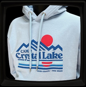 CAMP CRYSTAL LAKE - ORGANIC HOODED TOP