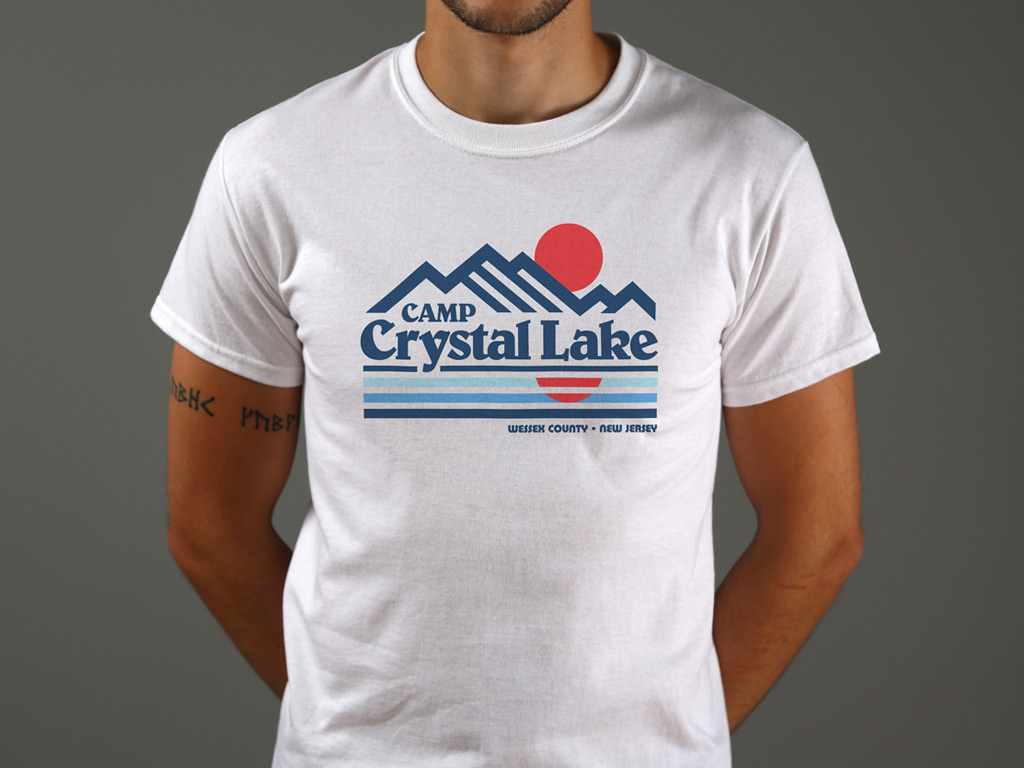 Crystal Lake Mixtape T-Shirt - Latte - Crystal Lake Tours