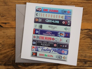 CHRISTMAS VHS - GREETING CARD-2