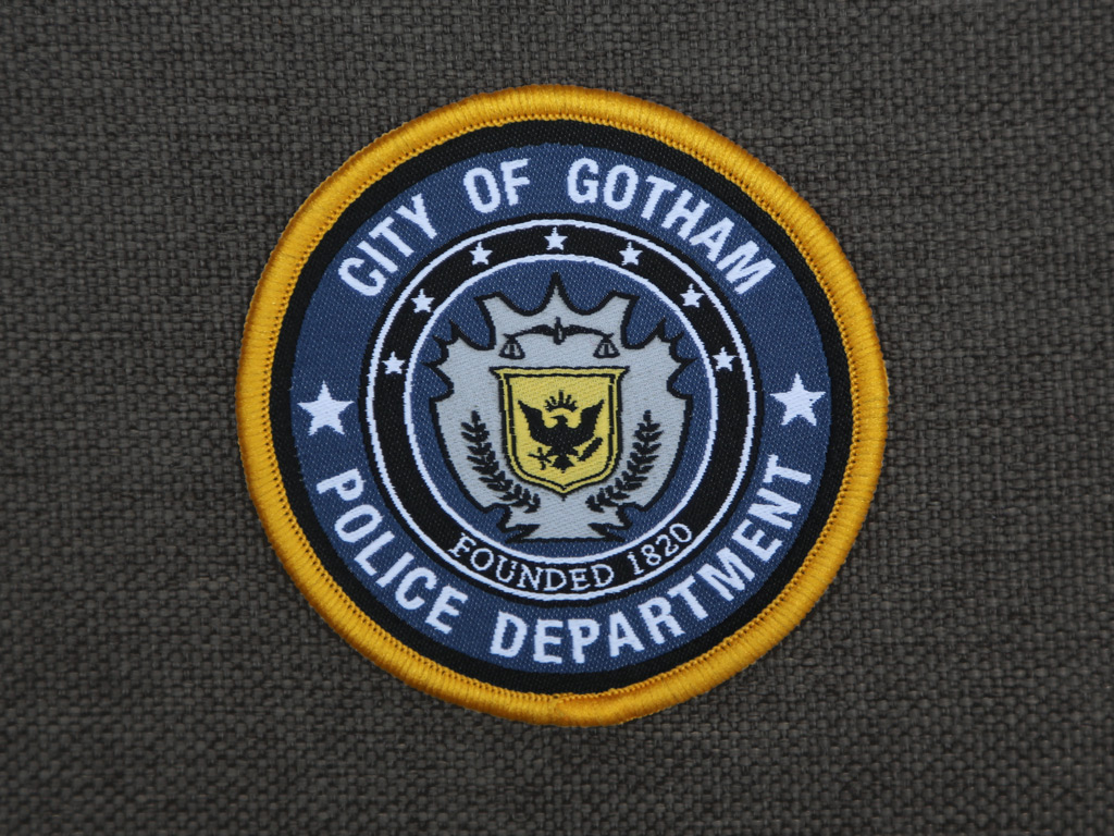 CITY OF GOTHAM POLICE DEPT SEW-ON - PATCH