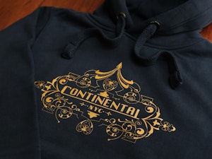 CONTINENTAL HOTEL - PEACH FINISH HOODED TOP-3