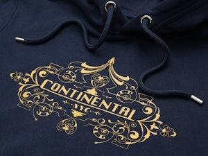 CONTINENTAL HOTEL - ORGANIC HOODED TOP-3