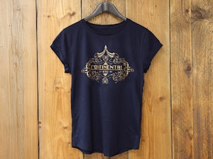 CONTINENTAL HOTEL - LADIES ROLLED SLEEVE T-SHIRT-2